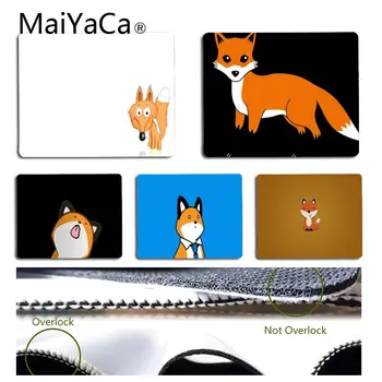 

MaiYaCa Custom Skin Cartoon Foxes Anti-Slip Durable Silicone Computermats Size for 18x22cm 25x29cm Rubber Rectangle Mousemats