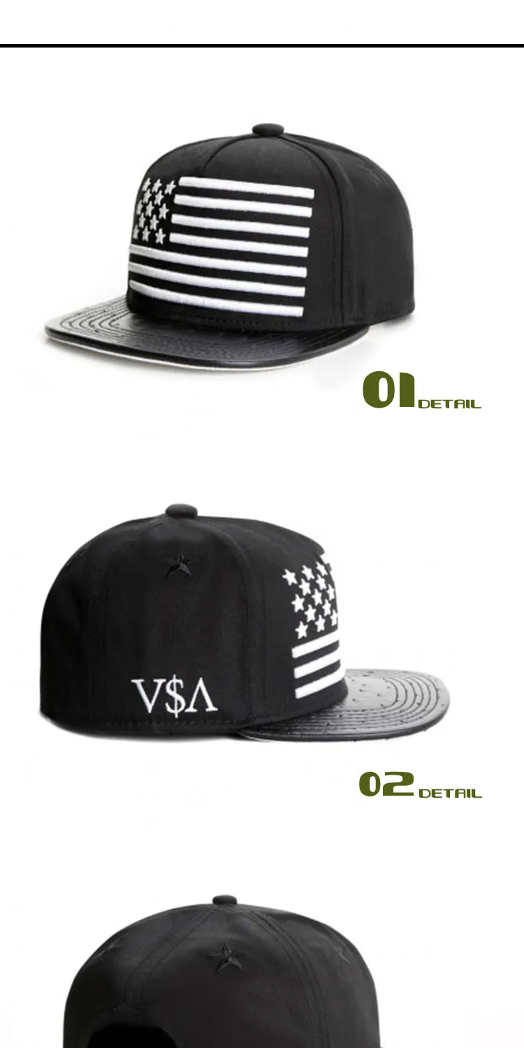 Бренд PANGKB V$ A Кепка с американским флагом США черная хип-хоп кепка snapback для мужчин и женщин для взрослых Уличная Повседневная Солнцезащитная бейсбольная кепка Bone