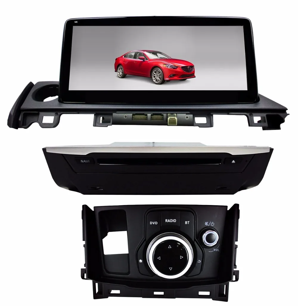 DSP 4GB ram 1 din 10,2" Android 9,0 Автомагнитола DVD gps головное устройство для Mazda 6 Bluetooth 4,2 wifi USB Mirror-link