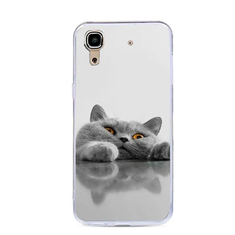 Lamocase لينة سيليكون TPU الهاتف حافظة لهاتف huawei الشرف 4A Y6 SCL-L01 SCL-L21 SCL-L04 الكرتون منقوشة لطيف الغلاف الخلفي حالات