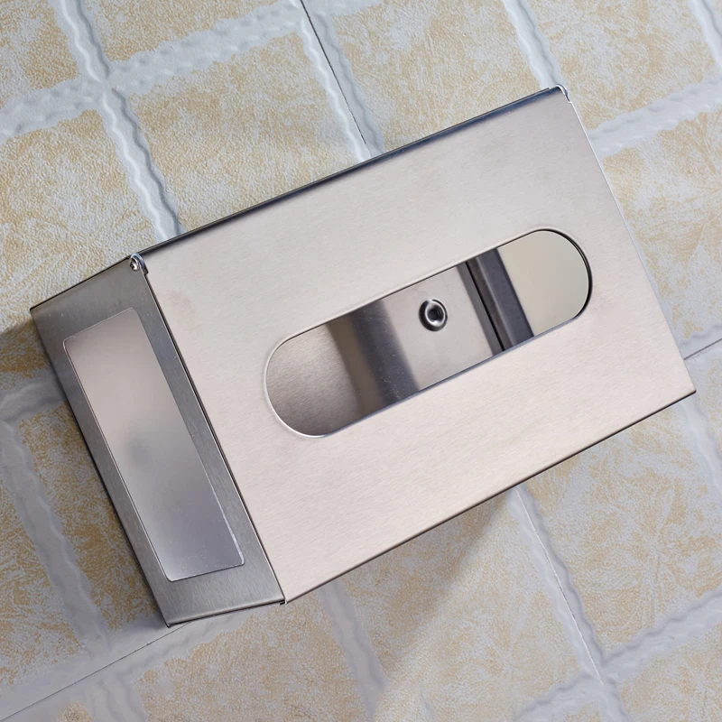 IWJOO Office Storage Tissue Box Bathroom Stainless Steel Paper Towel Holder Wall Mount Toilet Multipurpose Toilet Paper Holder IWJOO Office Storage Tissue Box Bathroom Stainless Steel Paper Towel Holder Wall Mount Toilet Multipurpose Toilet Paper Holder