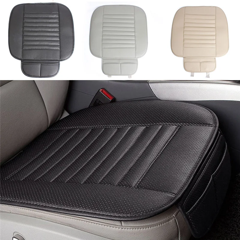 Car Seat Cover PU Leather Pad Breathable 3D Mat for Universal Auto Chair Cushion