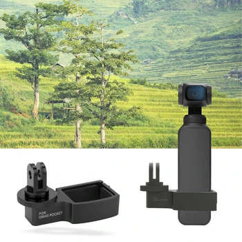 

1/4 3/8 Inch Expansion Module Action Mount Adapter Converter for DJI Osmo Pocket Handheld Gimbal Accessories Spare Parts