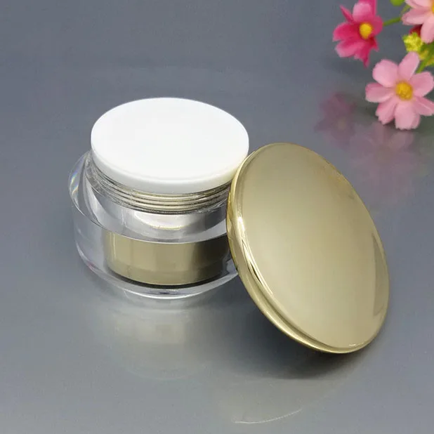 Gold Empty Bottles Set Cream Refillable Bottle Lotion Pump Spray Bottle Emulsion Cosmetic Containers Jar 20304050g 30ml 80ml (14)