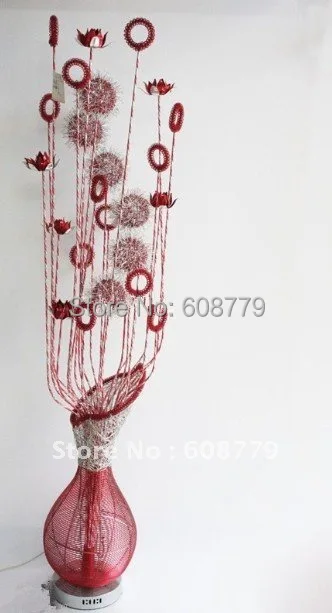 Бесплатная доставка Напольная Лампа с красным цветком|lamp lamp|lamp floor lampfree lamp |