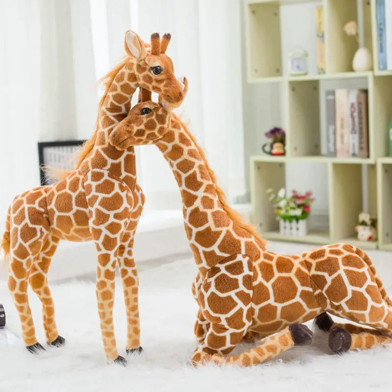 life size giraffe plush