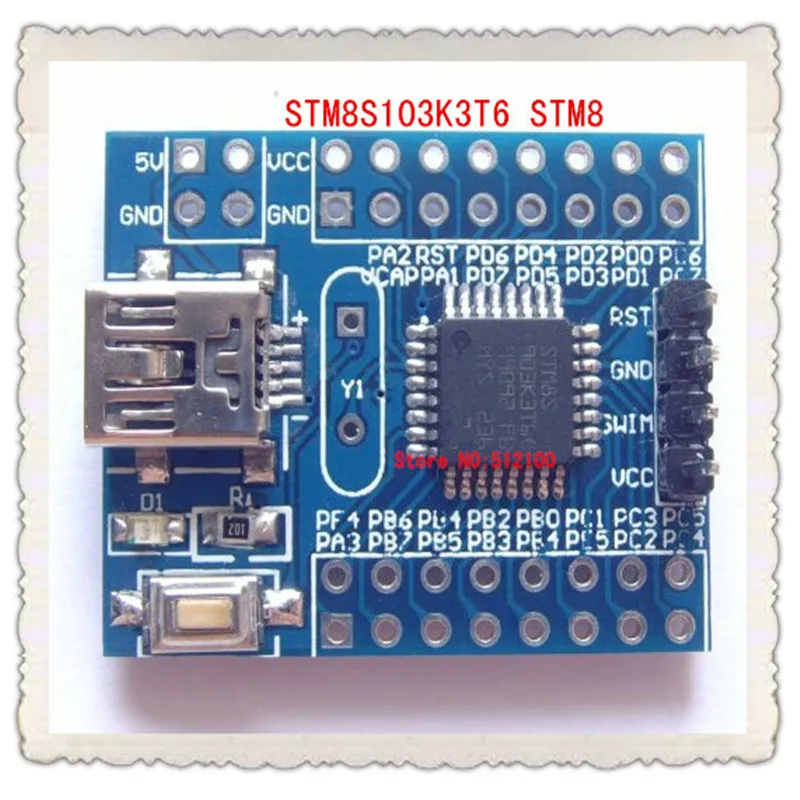 

5pcs/lot STM8S103K3T6 STM8 Core Board Development Board