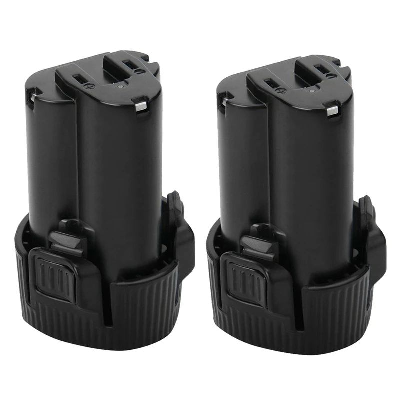 2 шт. 3.0AH 10,8 V ионно-литиевая Батарея для Makita BL1013 BL1014 194550-6 194551-4 DF030