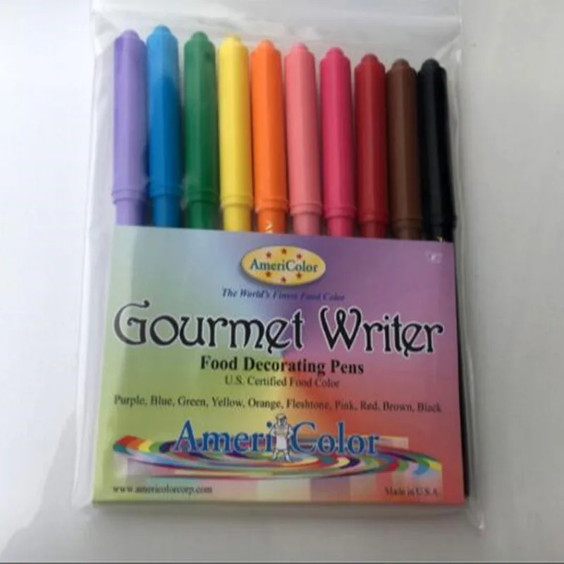 American Imports Americolor Color Food Decorating Pens Sugar Cake