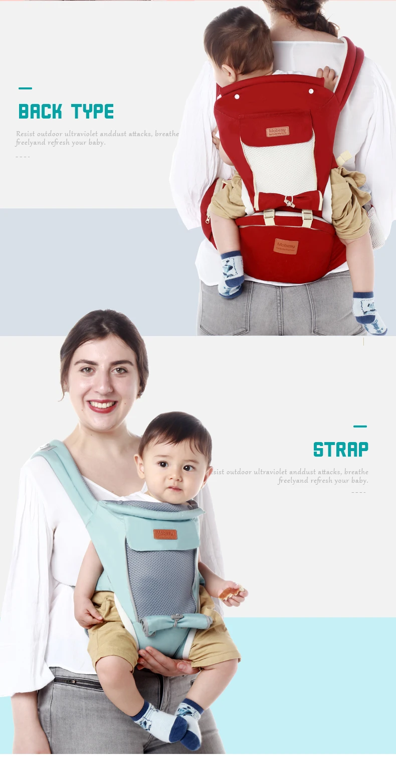 Ainomi Porte Bebe Ergonomique Sac A Dos Pour Nouveau Ne Prevention Des Jambes De Type O Echarpe Kangourou Aliexpress