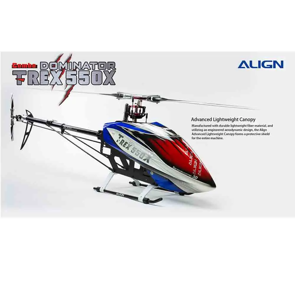 AlIGN T-REX 550X2,4 GHz 6CH RC вертолет комплект подходит