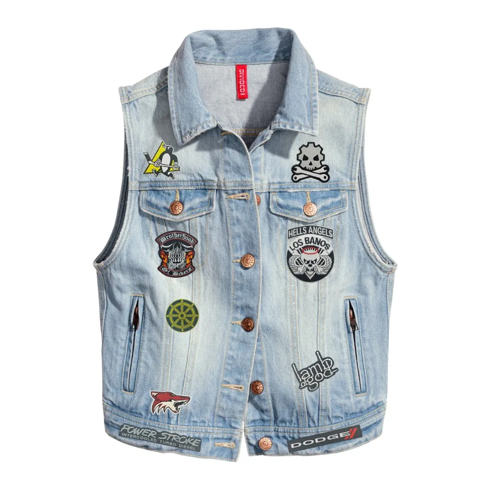 Custom Punk Vest/patches 