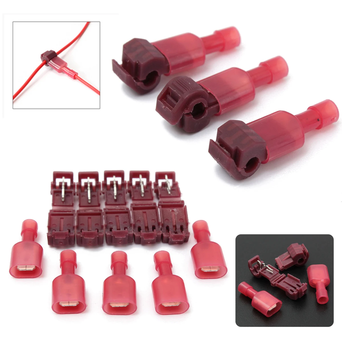 Clip On Wire Connectors