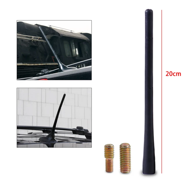 Dwcx 8 20cm Black Aerial Antenna Mast Car Am Fm Radio Short Stubby Dwcx 8 20cm Black Aerial Antenna Mast Car Am Fm Radio Short Stubby For Dodge Journey Avenger Charger Madnum Dart Durango Nitro