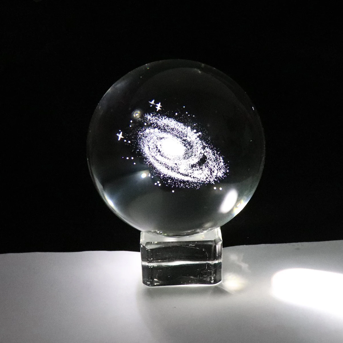 3D солнечная система хрустальный шар планеты стеклянный шар лазерная гравировка Глобус Миниатюрная модель домашний декор Астрономия подарок орнамент