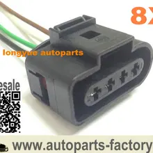 Комплект Longyue 8 катушки зажигания 4 Pin 1J0973724 разъем чехол для Audi A4 A6 VW 1J0 973 724
