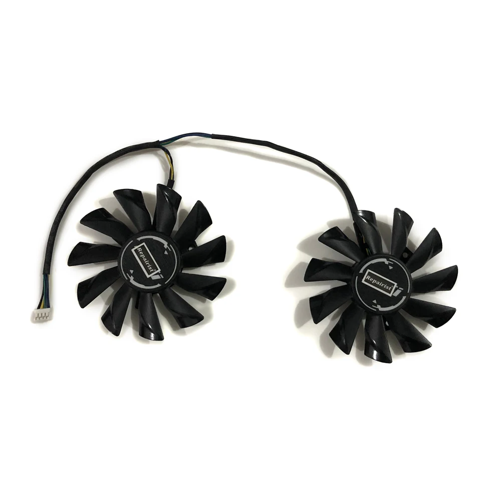 2 шт./компл. PLD09210S12HH RX570 RX470 RX480 ARMOR VGA охлаждающий вентилятор GPU для MSI RX 470/570/480 Grahics Card