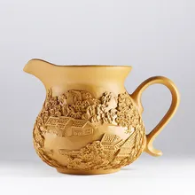 Известный ручной работы фиолетовый; песок чайник Исин общественных чайная чашка, Чай Аксессуары