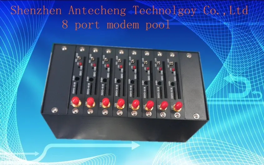 bulk send sms mms 8 port modem pool Q2403 industrial module