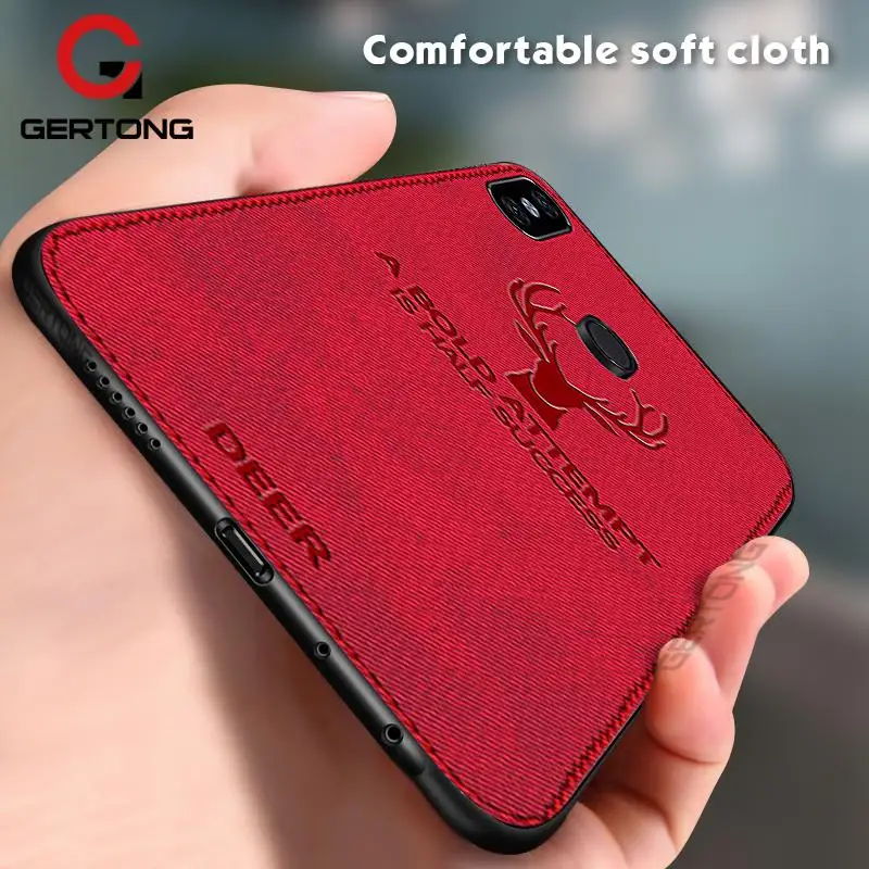 

Fabric Cloth Texture Soft Phone Case For Xiaomi Redmi Note 5 6 Pro 6A 5A 5 Plus Mi 8 A2 Lite A1 Max 3 Mi8 Mi6X Mi5X Pocophone F1