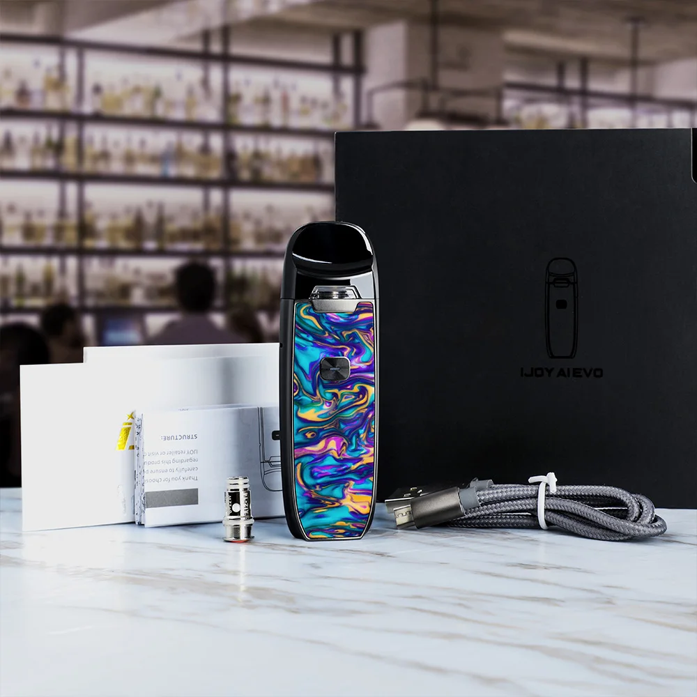 Новый стартовый набор IJOY AI EVO из смолы Pod с аккумулятором 1100 мАч 2 8 мл электронная