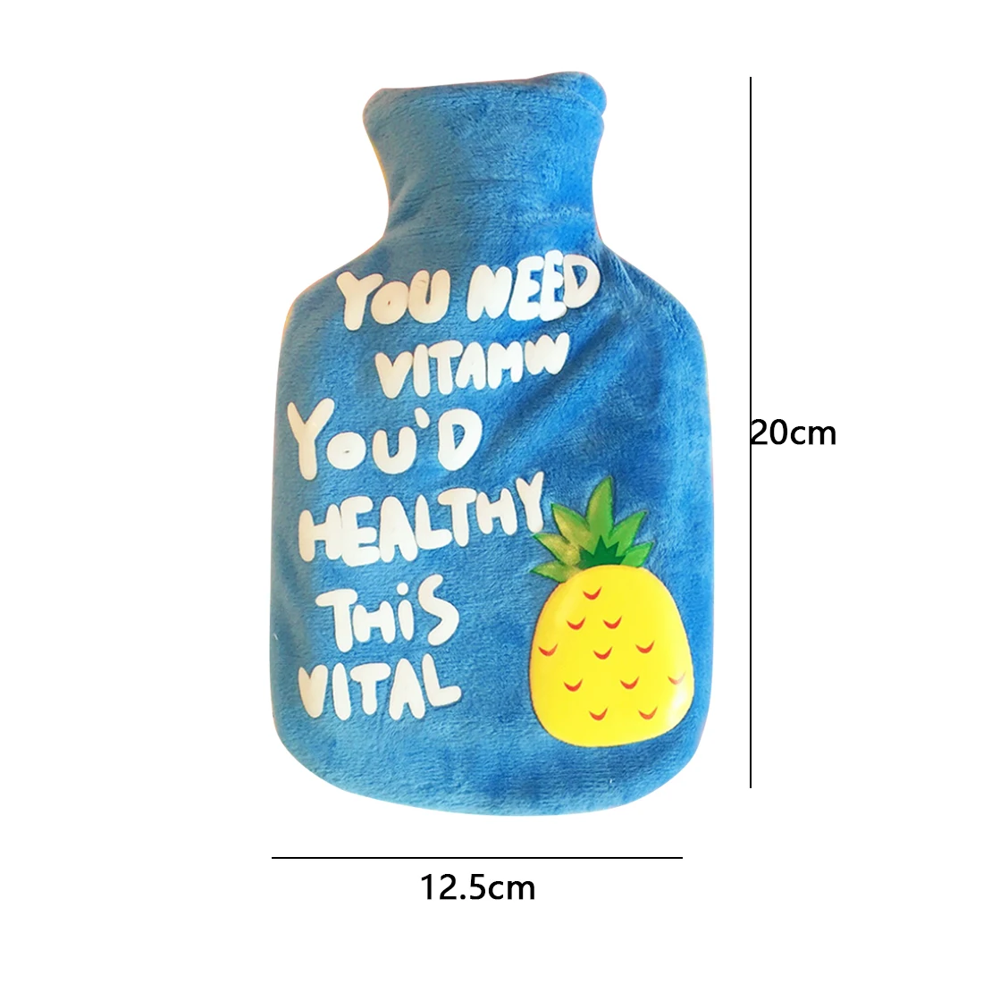 Портативная зимняя мультяшная ручная Теплая бутылка для воды Милая Мини грелка маленькая грелка для рук сумка для хранения воды