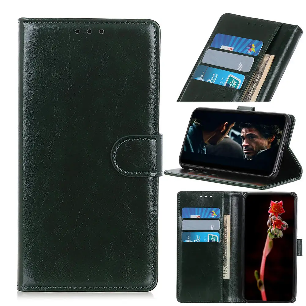 For Samsung A60 Luxury Magnetic Flip case fone capa for samsung galaxy a60 Leather Wallet Business Book Flip Stand Cover Case