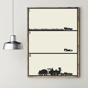 

Back to the Future Trilogy Art Canvas Poster Prints Home Wall Decor Painting