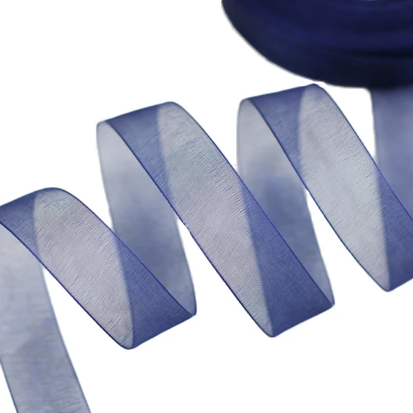 Luxurious Organza Ribbon for Gift Wrapping and Decorative Crafting - 50 Yards per Roll