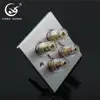 XSSH Audio-amplificador de alta gama, Terminal de altavoz chapado en oro, hembra, versión larga, incluye poste de encuadernación y zócalo de placa, 1 Juego ► Foto 2/5