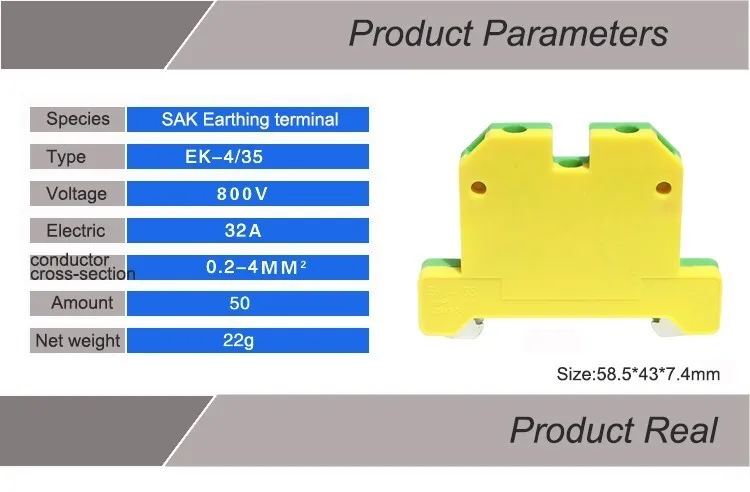 EK-4 Placa de Conexão 35 Ek sereis