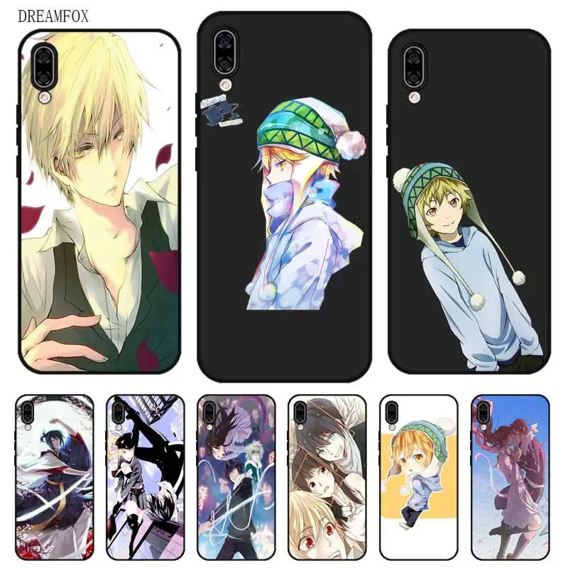N477 Yukine Noragami Black Silicone Case Cover For Huawei Honor 6A 6C 6X 7C 7X 8 Lite Pro |