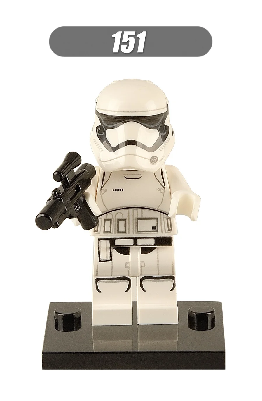 GUSUG 20 шт. XH021 белый Клон Trooper строительные блоки кирпичи лучший подарок DIY детские игрушки - Цвет: 151