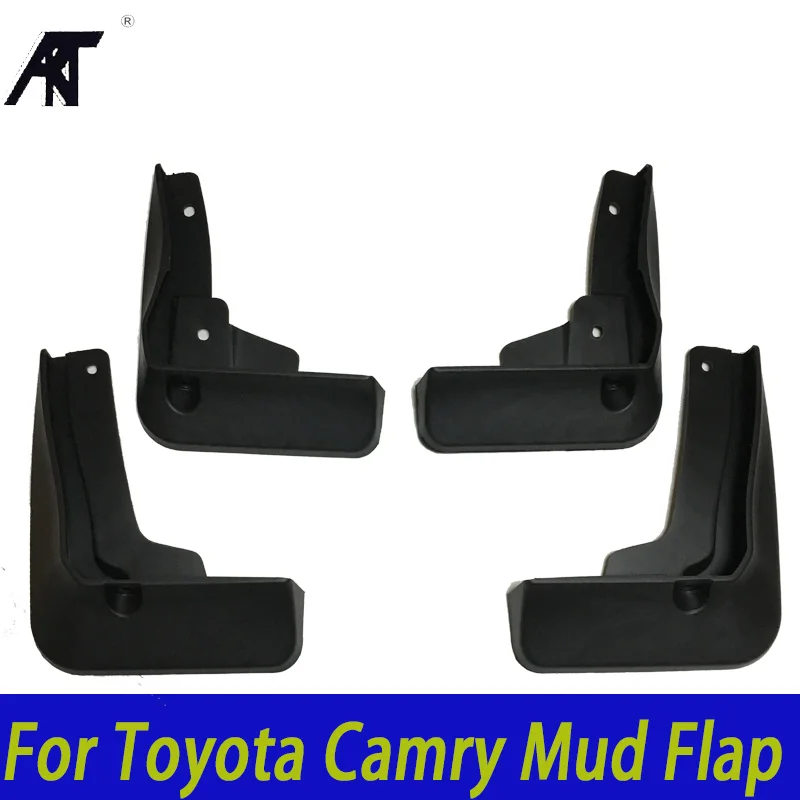 Брызговики для Toyota Camry 2018 L LE XLE PU060 03180 TP брызговики грязеотталкивающие 2017 комплект