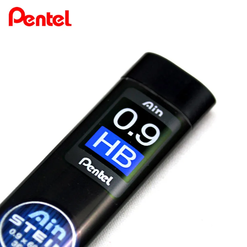 Pentel C279 механический карандаш, сменный стержень, стержень для карандашей, сменный стержень, Штайн 0,9 мм, Япония, HB, B, 2B