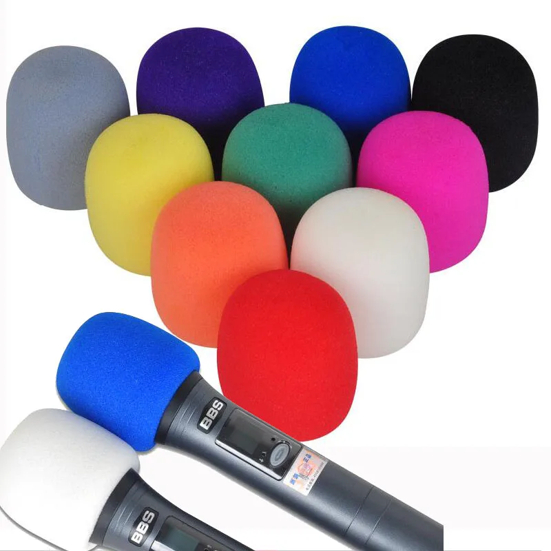 2pcs lot Thicken Microphone Foam Mic Cover Professional Studio