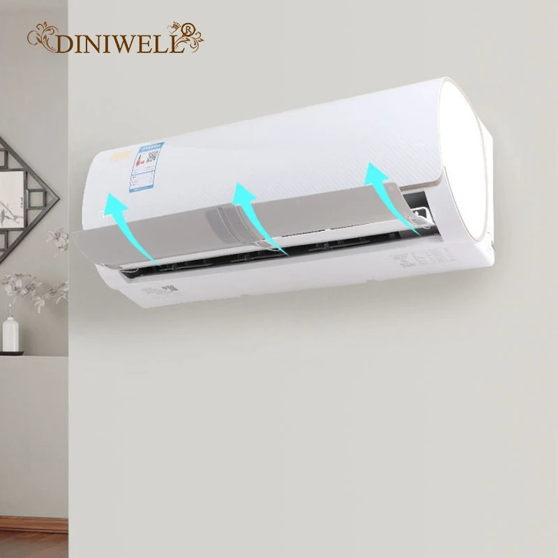 

DINIWELL Adjustable Air Conditioner Deflector Outlet Air Wing Air Cooled Anti Blast Baffle Wind Direction Telescopic Windshield