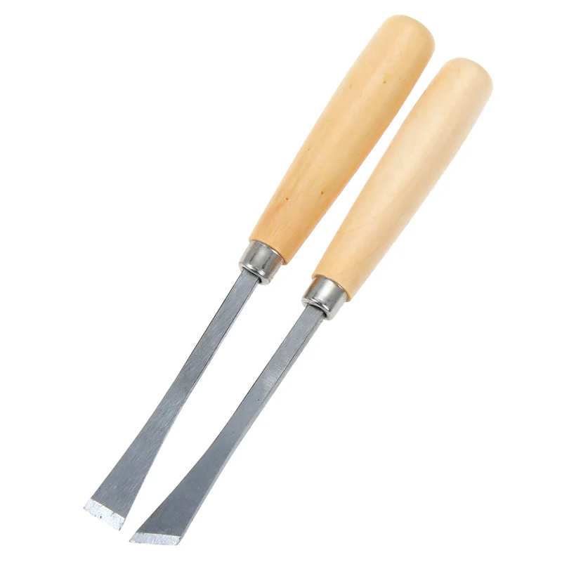 6PCS Assorted Wood Working Chisel Carving Chisels Tools Gouge Skew Sculpting Hand Tool Set QP2