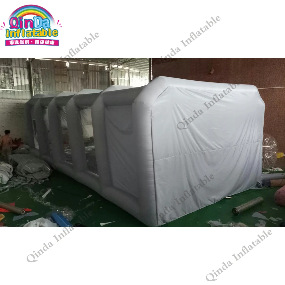 2018 High Quality Car-styling Car Wash Tent Portable Inflatable Spray Paint Tent For Car 3