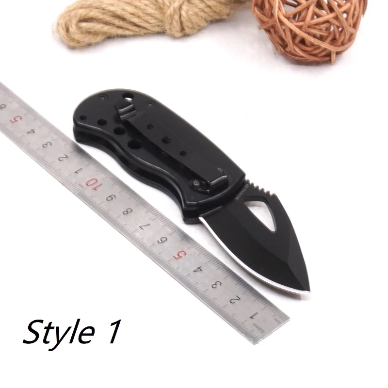 Складной мини-нож, тактический карманный нож для выживания, лезвие 440C, походные охотничьи ножи, инструмент для повседневного использования