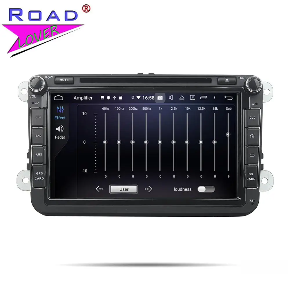 Головное устройство Android 9 0 автомобильный DVD плеер для Volkswagen VW Passat CC Polo Golf Touareg T5 Caddy