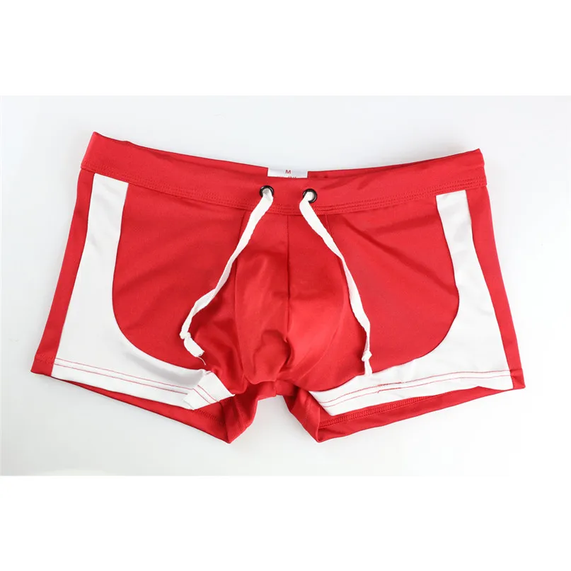 2018 New Mens Swim Briefs Boxer Shorts Boxers Underwear Men Brand Underpants Comfortable Breathable Male Panties #2J19 (30)