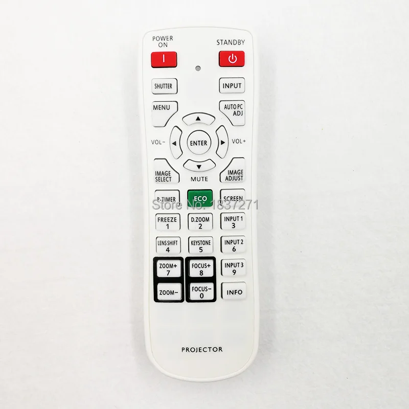 Remote Control For Panasonic Ptdw10000c Dw7000ck Bx51c Slx70c Slw73c