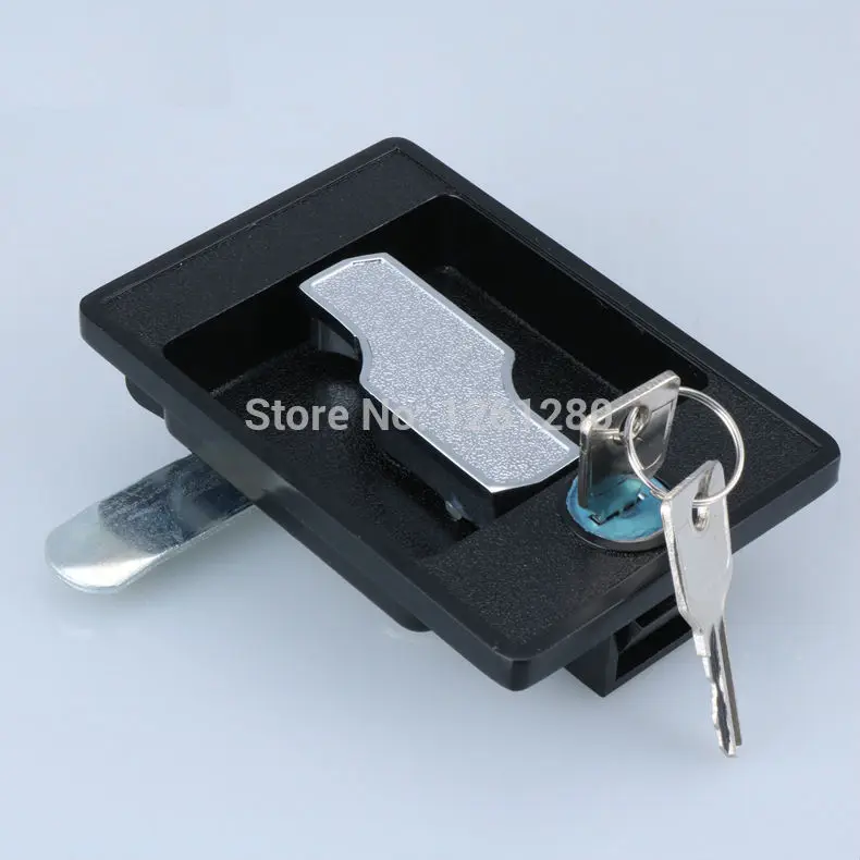 

free shipping electrical cabinet door lock Cam lock distribution box knob mechanical lock hardware Equipment part Panel lock