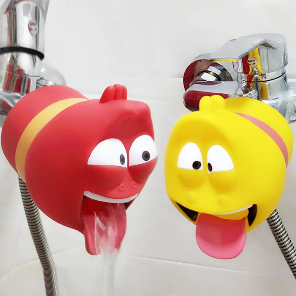 

Bath Toy bathroom Kitchen Water saver Baby Kids Hand Washing Sink Washbasin Shower Products Faucet Extender children baby care