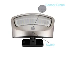 Высокое качество 36 светодиодный Солнечный движения Сенсор огни Открытый IP65 Водонепроницаемый стенная солнечна лампа Прямая