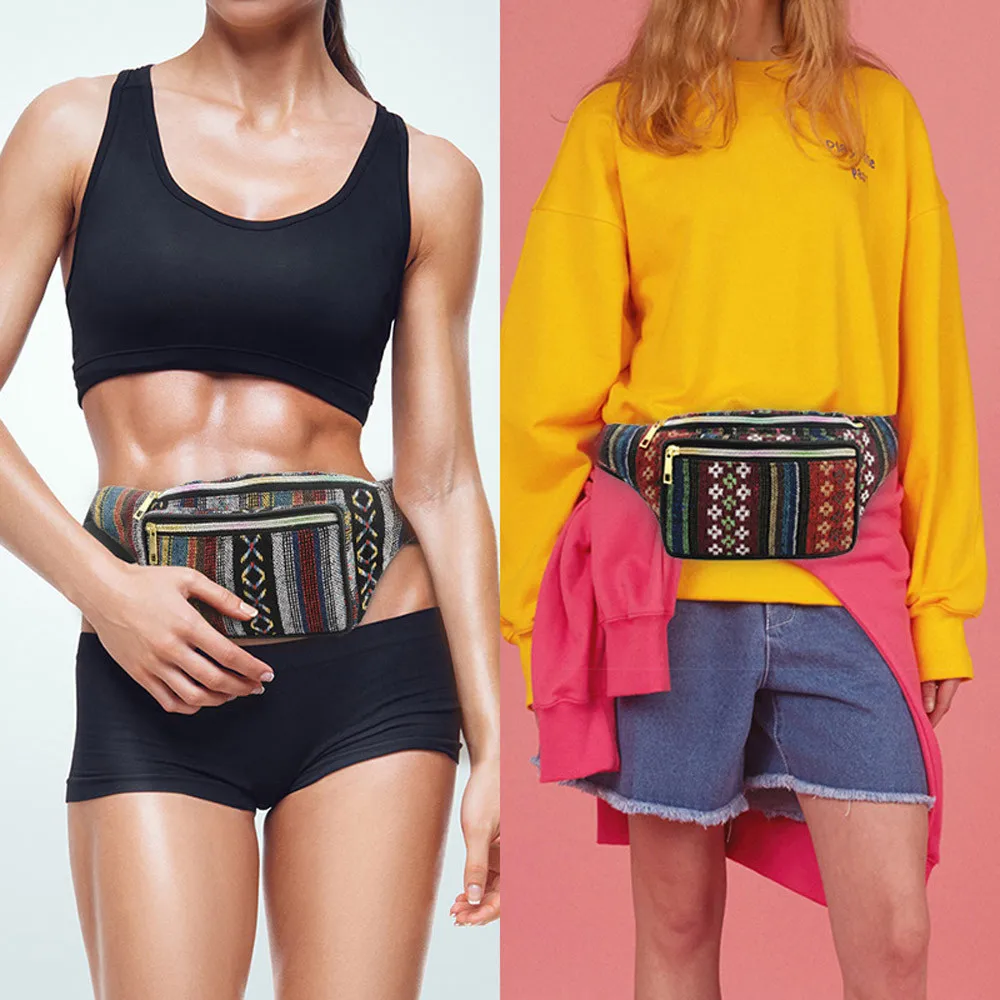 الخصر حزمة الأزياء محايد الرياضة الخصر حقيبة متعدد الألوان رسول Crossbody أكياس حزمة مراوح حقيبة صدر للرجال بولسا دي cintura