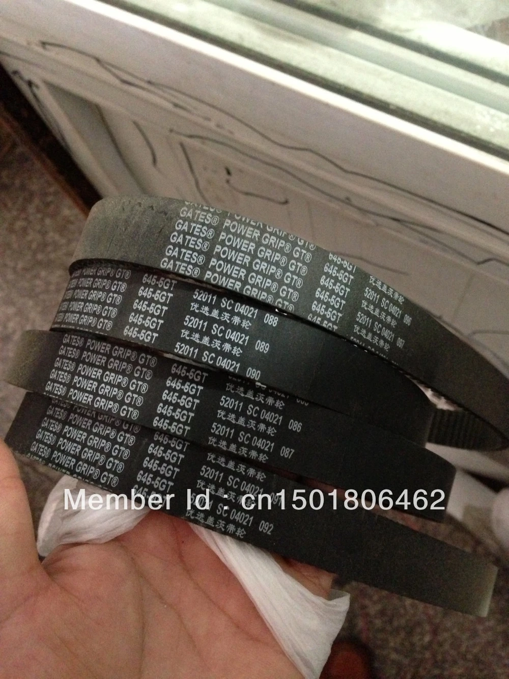 645 5GT 30 GATES Industrial synchronous belt PowerGrip GTbelted trench