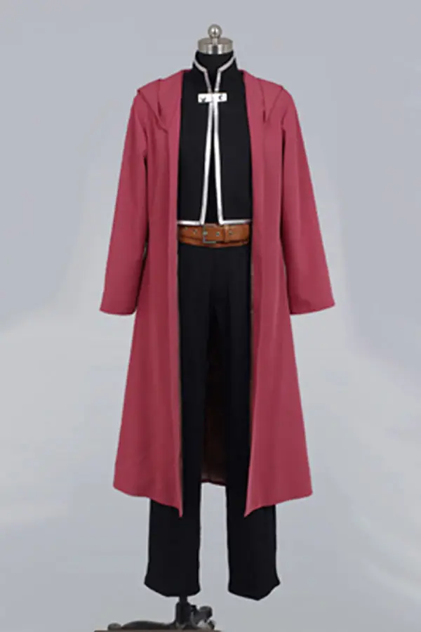Fullmetal Alchemist Cosplay Edward Elric Costume Adult Men Outfit