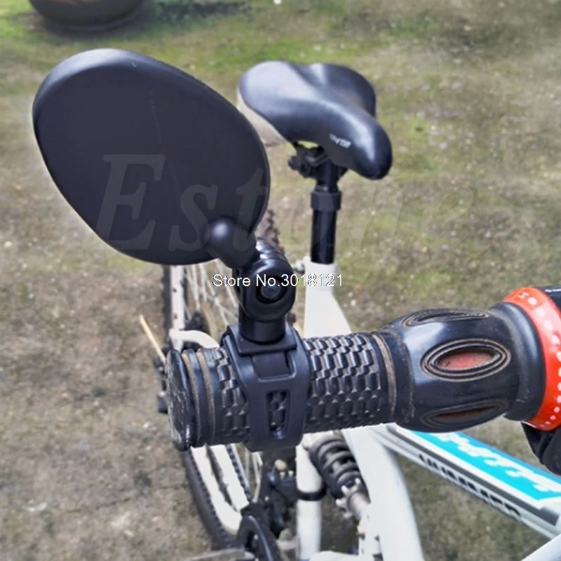 Гонорар Велоспорт Универсальный MTB руль зеркало 360C вращающийся велосипед заднего вида Прямая поставка